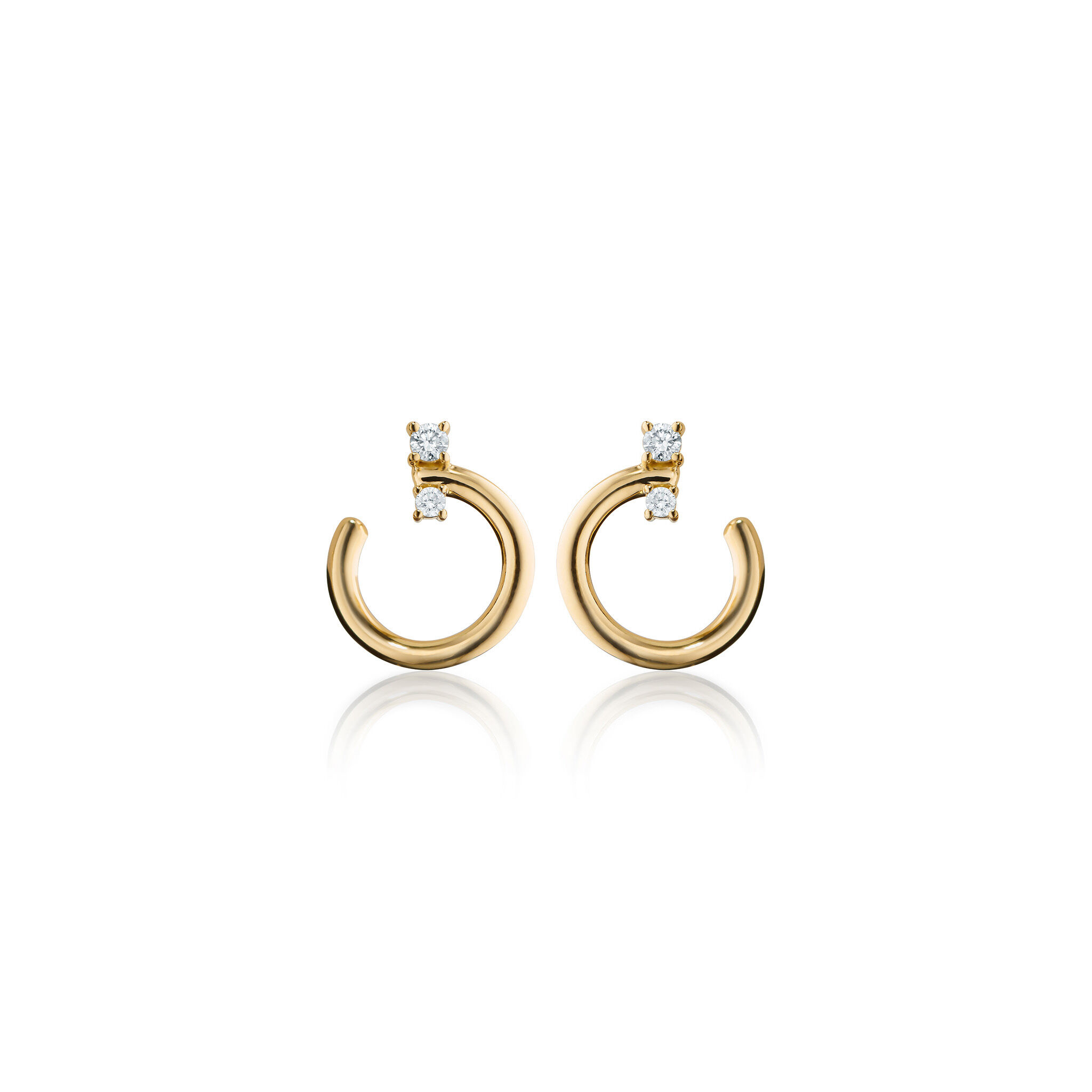 Monica Rich Kosann Galaxy Small Yellow Gold and Diamond Wrap
